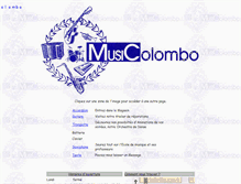 Tablet Screenshot of musicolombo.com